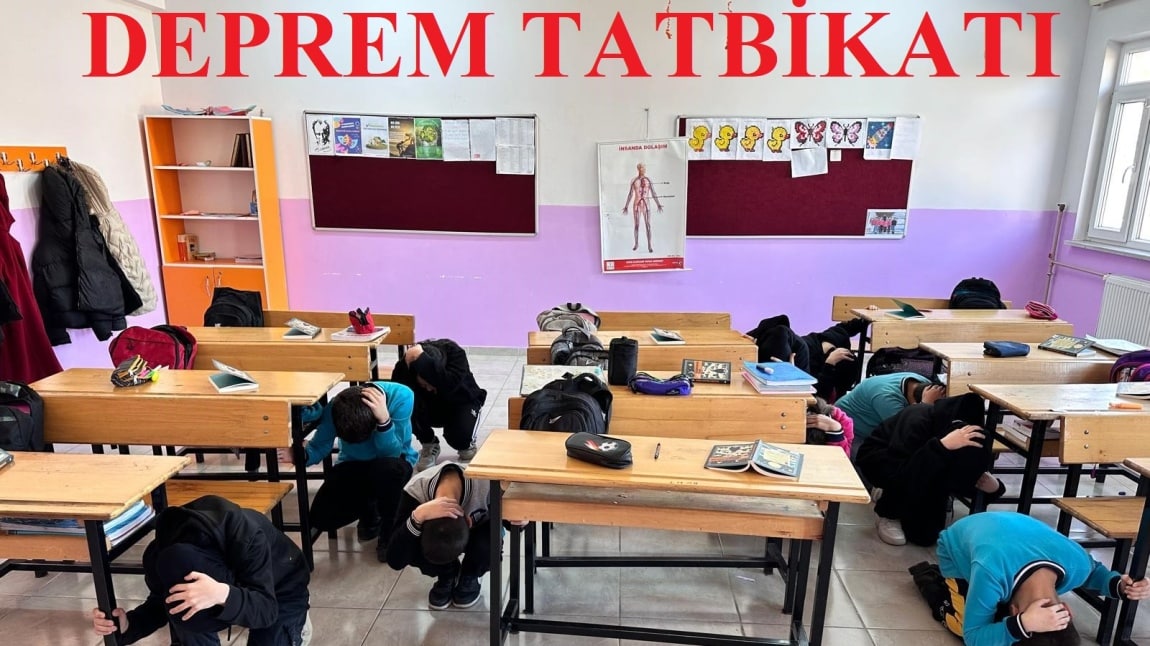 OKULUMUZDA DEPREM TATBİKATI YAPTIK